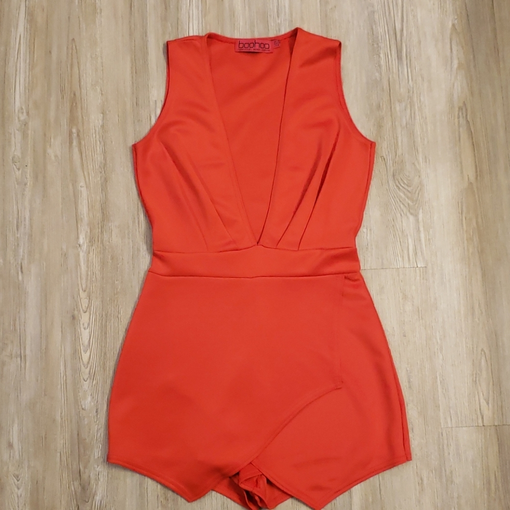 Sexy Red Romper